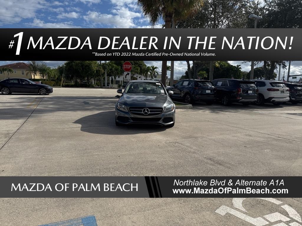 used 2018 Mercedes-Benz C-Class car, priced at $13,999