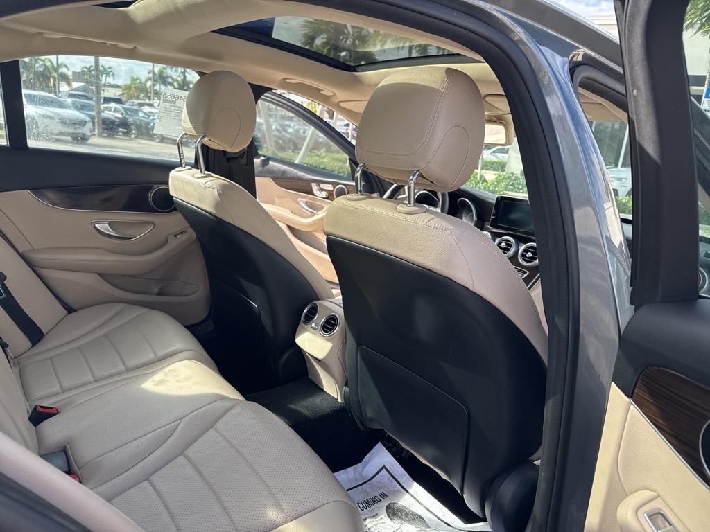 used 2018 Mercedes-Benz C-Class car, priced at $13,999
