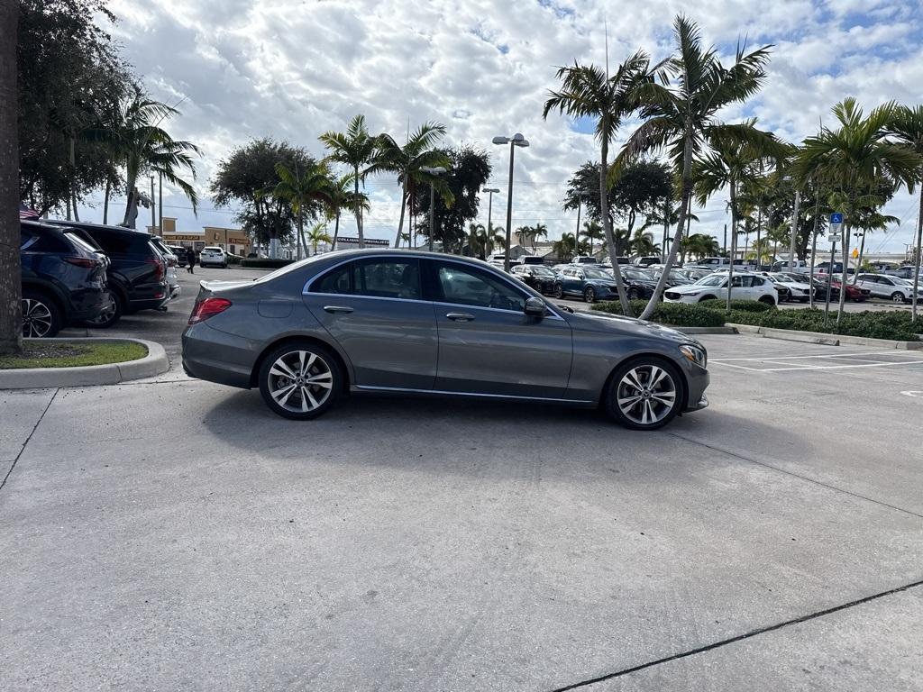 used 2018 Mercedes-Benz C-Class car, priced at $13,999