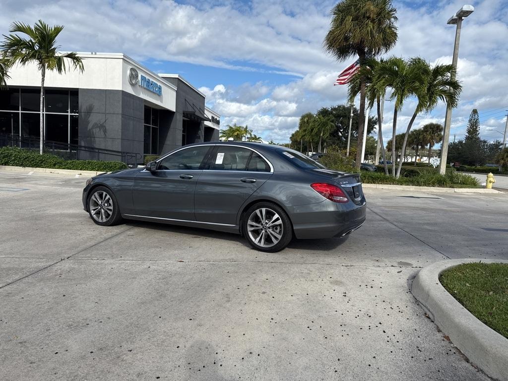 used 2018 Mercedes-Benz C-Class car, priced at $13,999