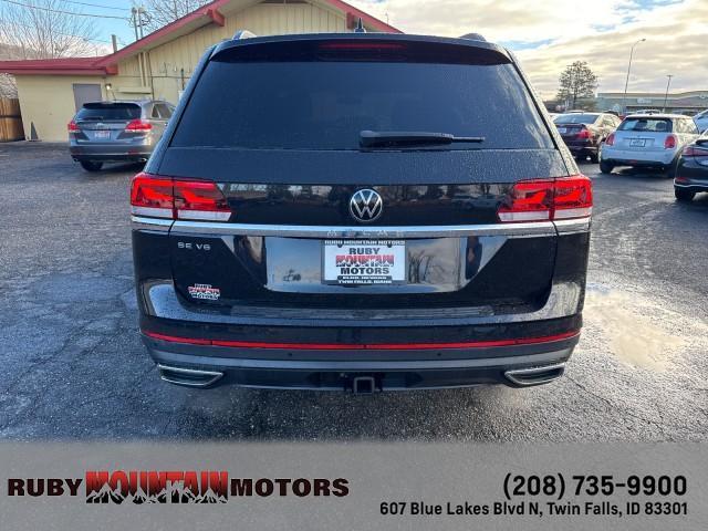 used 2021 Volkswagen Atlas car, priced at $24,494