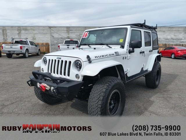 used 2016 Jeep Wrangler Unlimited car, priced at $24,599