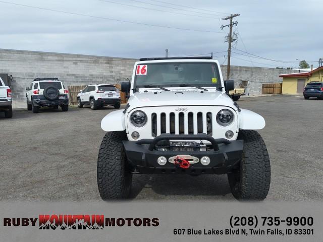 used 2016 Jeep Wrangler Unlimited car, priced at $24,599