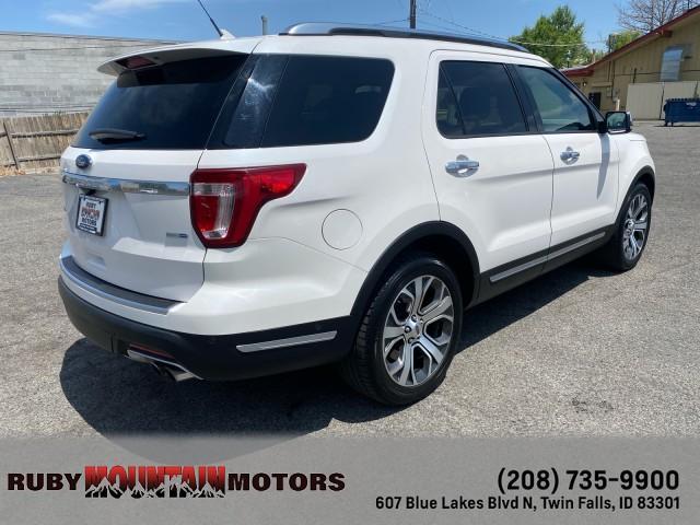 used 2018 Ford Explorer car, priced at $19,999