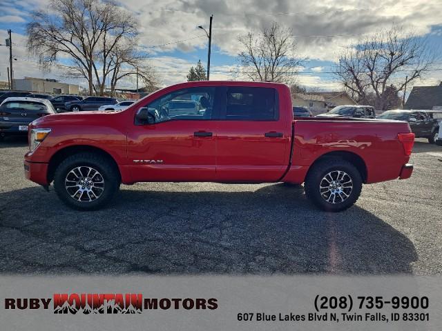 used 2022 Nissan Titan car, priced at $31,998