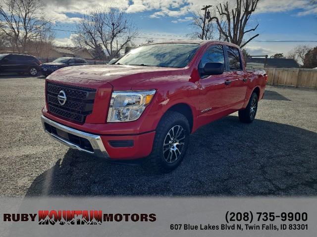 used 2022 Nissan Titan car, priced at $31,998