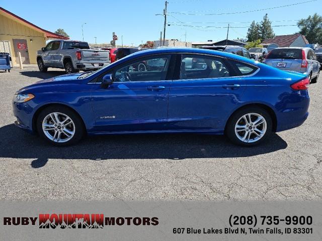 used 2018 Ford Fusion Hybrid car, priced at $14,999