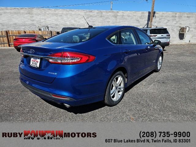 used 2018 Ford Fusion Hybrid car, priced at $14,999