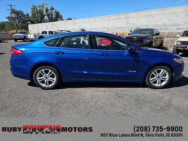 used 2018 Ford Fusion Hybrid car, priced at $14,999