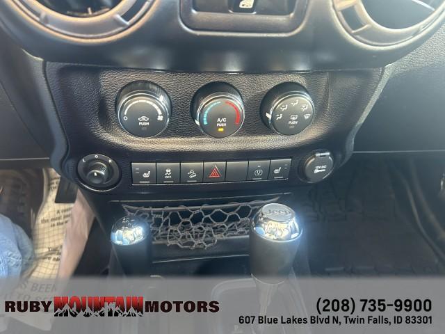 used 2016 Jeep Wrangler Unlimited car, priced at $17,999