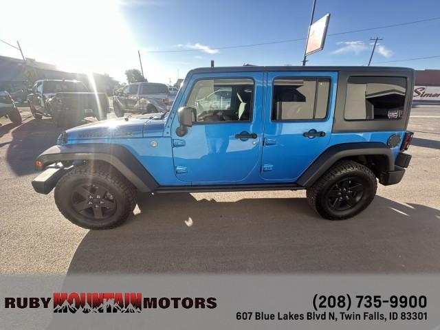 used 2016 Jeep Wrangler Unlimited car, priced at $17,999