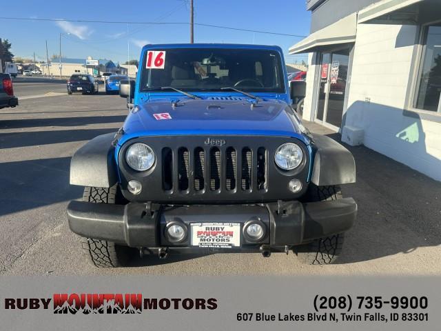 used 2016 Jeep Wrangler Unlimited car, priced at $17,999