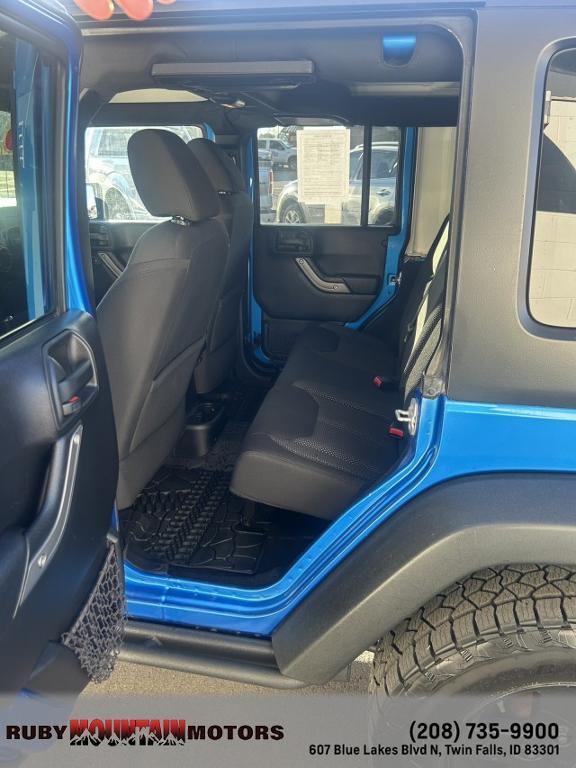 used 2016 Jeep Wrangler Unlimited car, priced at $17,999