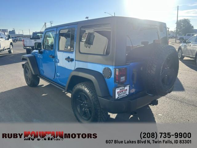 used 2016 Jeep Wrangler Unlimited car, priced at $17,999
