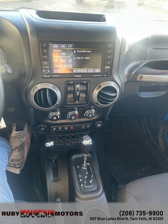 used 2016 Jeep Wrangler Unlimited car, priced at $17,999