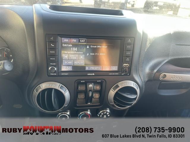 used 2016 Jeep Wrangler Unlimited car, priced at $17,999