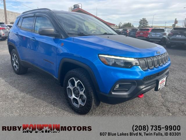 used 2022 Jeep Compass car, priced at $22,877