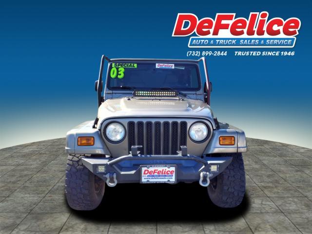 used 2003 Jeep Wrangler car, priced at $12,995