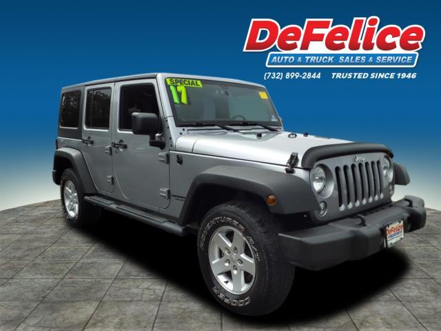 used 2017 Jeep Wrangler Unlimited car, priced at $15,995