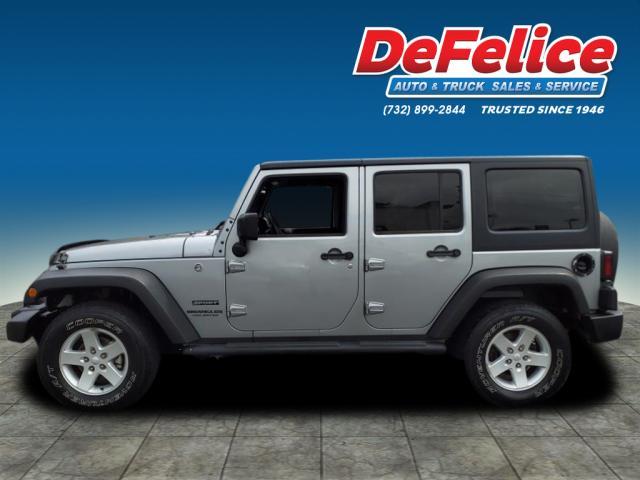 used 2017 Jeep Wrangler Unlimited car, priced at $15,995