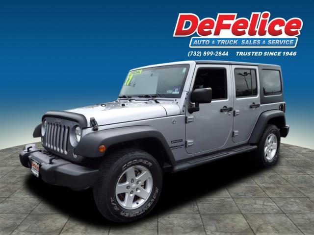 used 2017 Jeep Wrangler Unlimited car, priced at $15,995