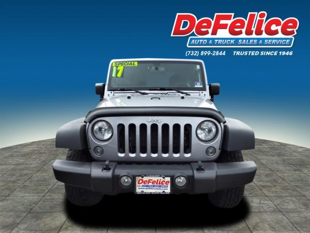 used 2017 Jeep Wrangler Unlimited car, priced at $15,995