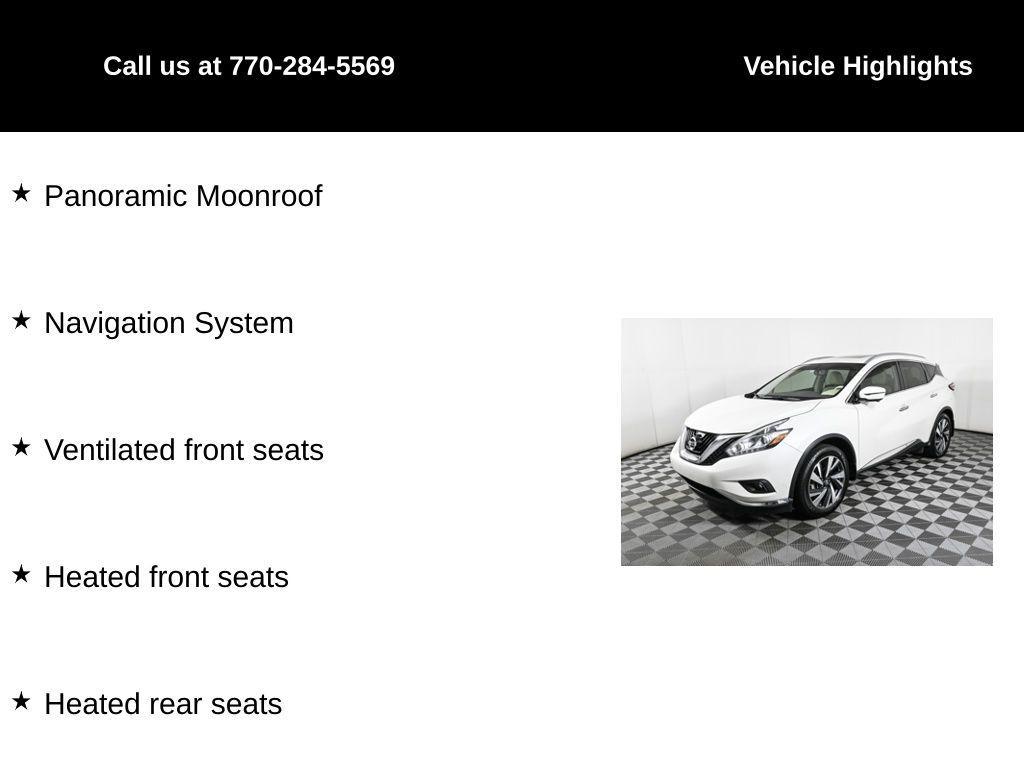 used 2018 Nissan Murano car, priced at $14,988