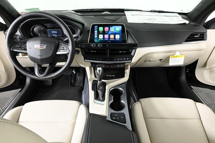 new 2025 Cadillac CT4 car, priced at $43,510