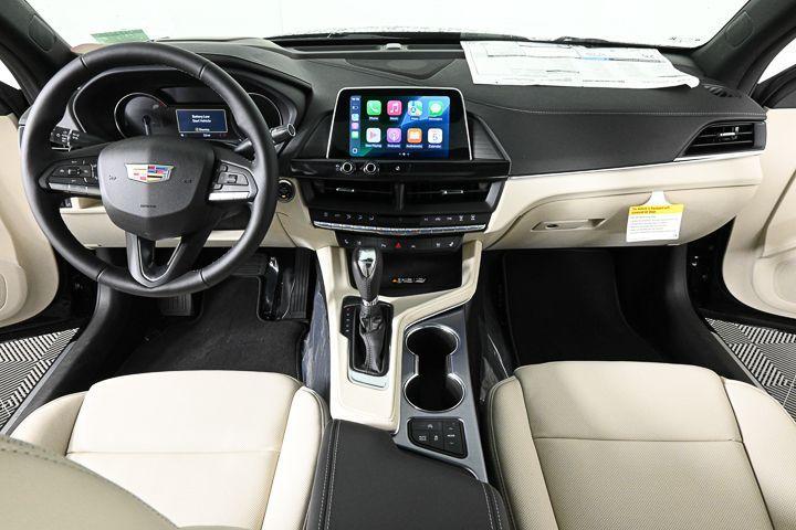 new 2025 Cadillac CT4 car, priced at $43,510