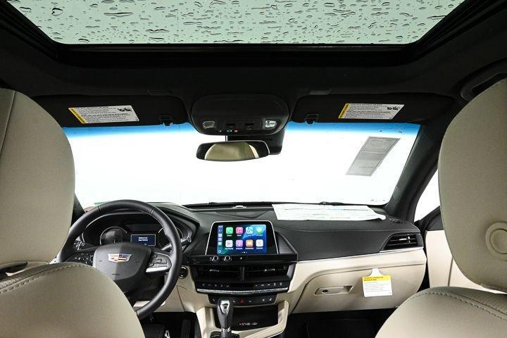 new 2025 Cadillac CT4 car, priced at $43,510