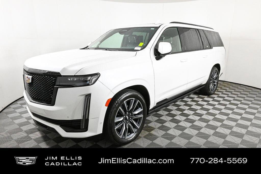 used 2024 Cadillac Escalade ESV car, priced at $96,500