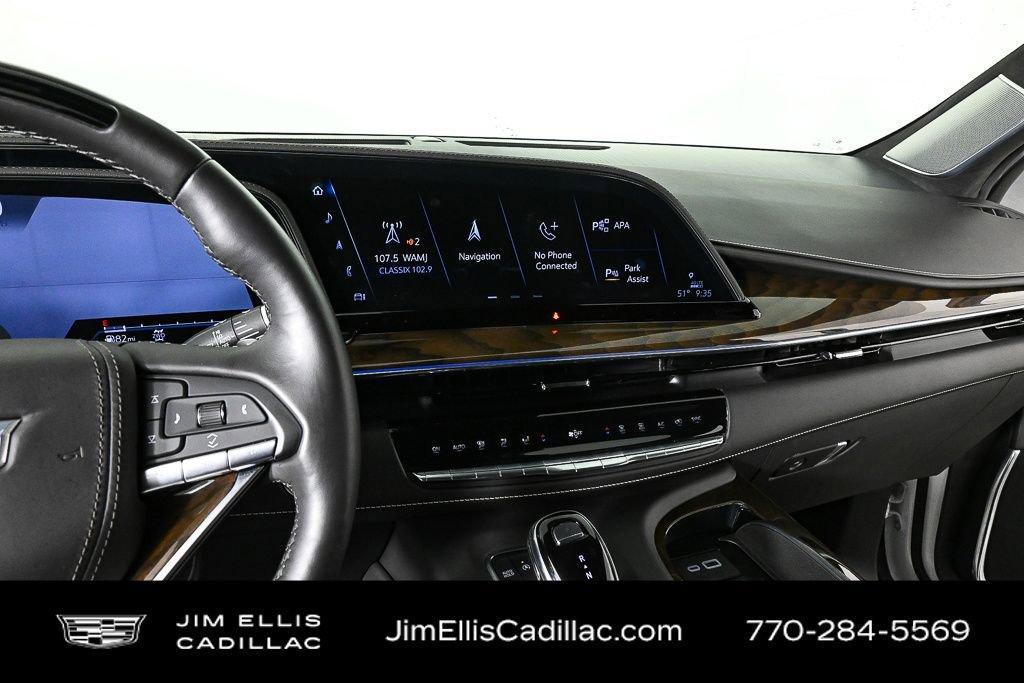 used 2024 Cadillac Escalade ESV car, priced at $96,500