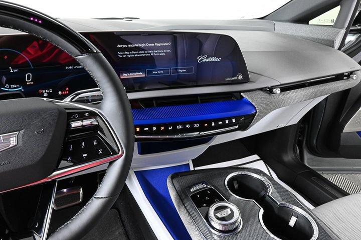 new 2025 Cadillac OPTIQ car, priced at $59,015