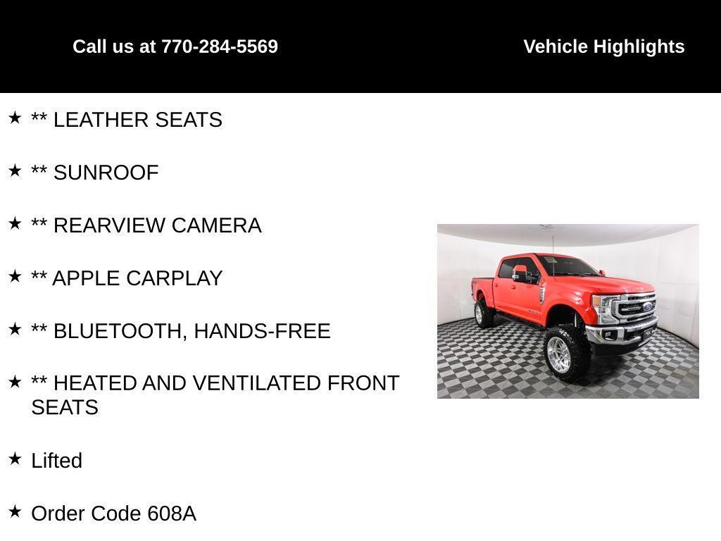 used 2022 Ford F-250 car, priced at $71,760