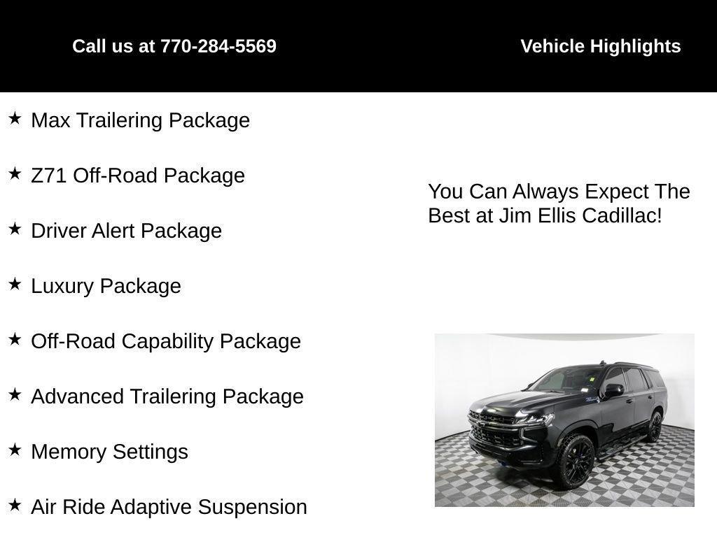 used 2022 Chevrolet Tahoe car, priced at $48,477