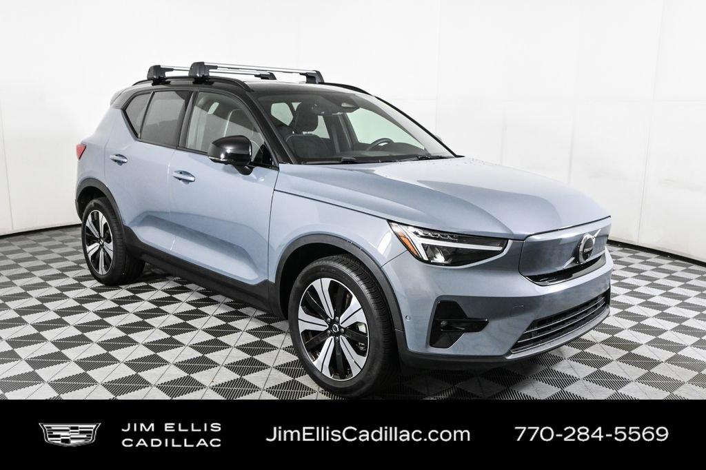 used 2023 Volvo XC40 Recharge Pure Electric car, priced at $29,500