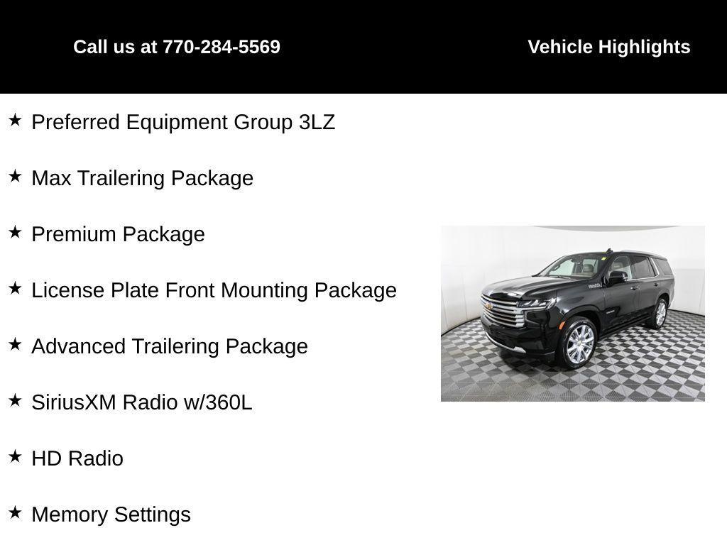 used 2021 Chevrolet Tahoe car, priced at $52,976