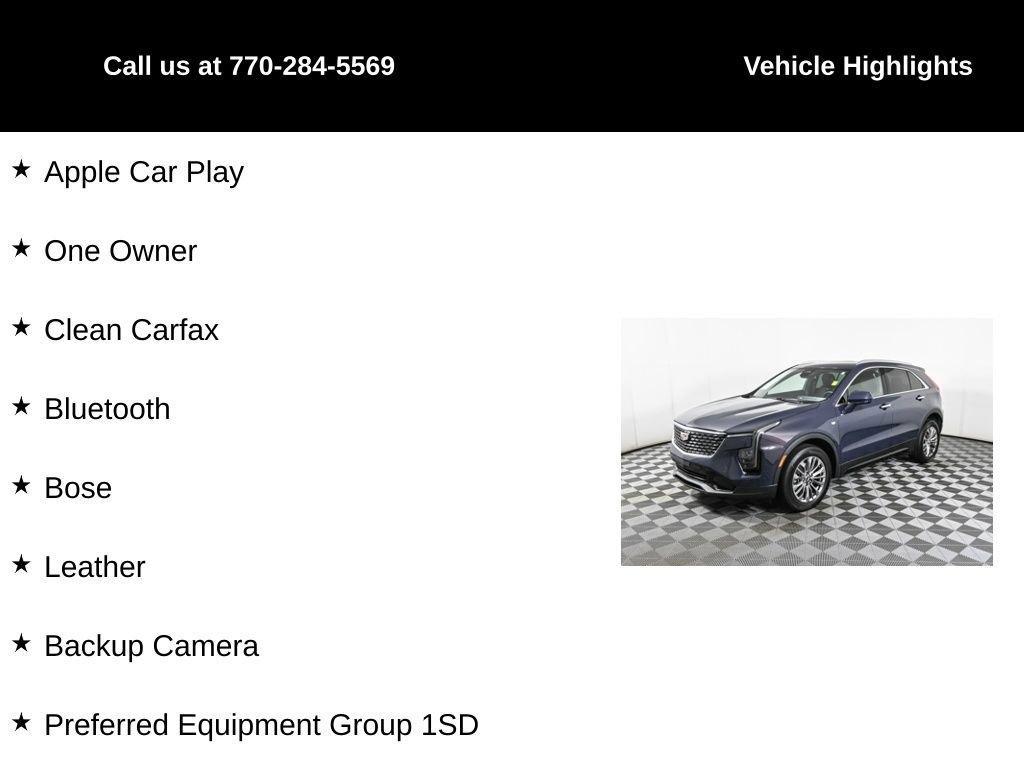 used 2024 Cadillac XT4 car, priced at $33,499