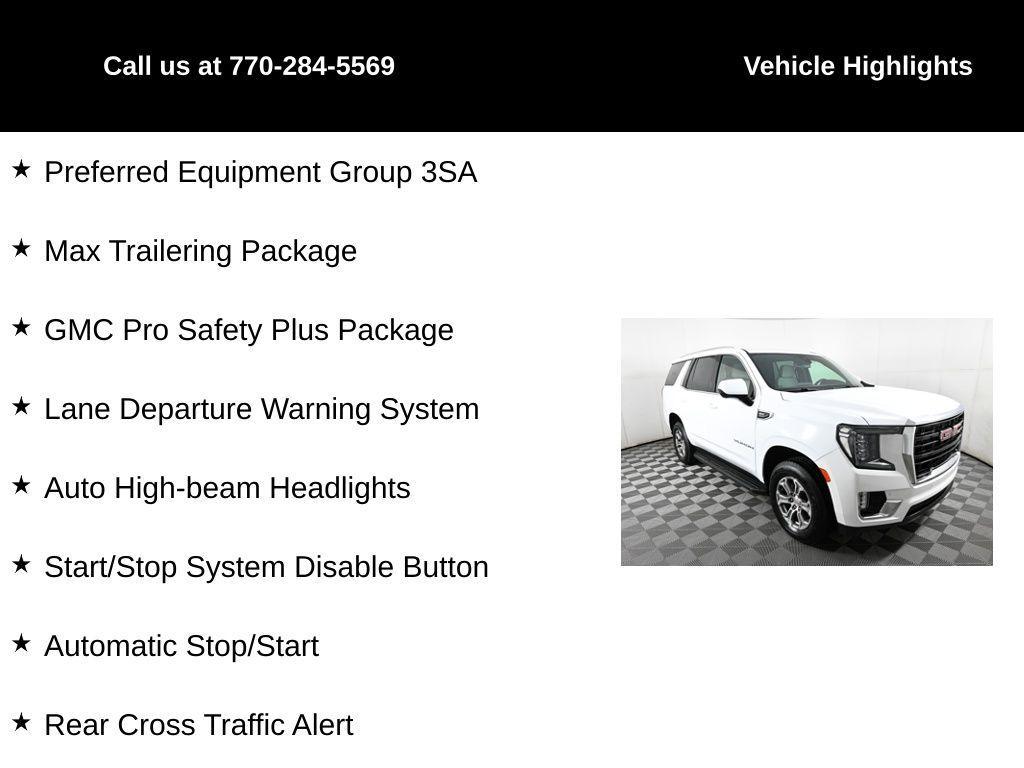 used 2022 GMC Yukon car, priced at $46,566