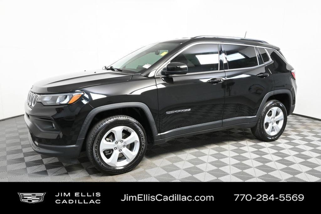 used 2022 Jeep Compass car, priced at $19,650