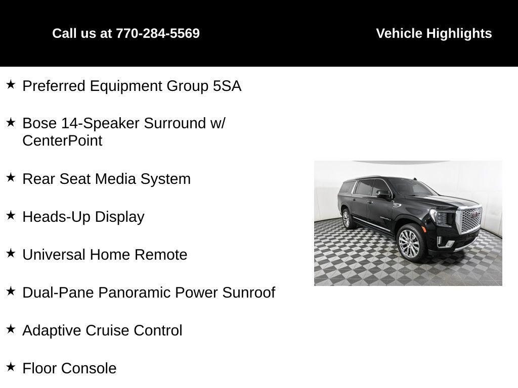 used 2023 GMC Yukon XL car, priced at $68,488
