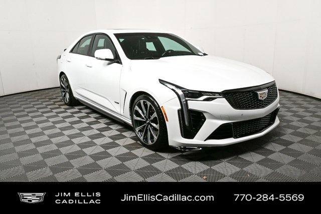 used 2023 Cadillac CT4-V car, priced at $58,000