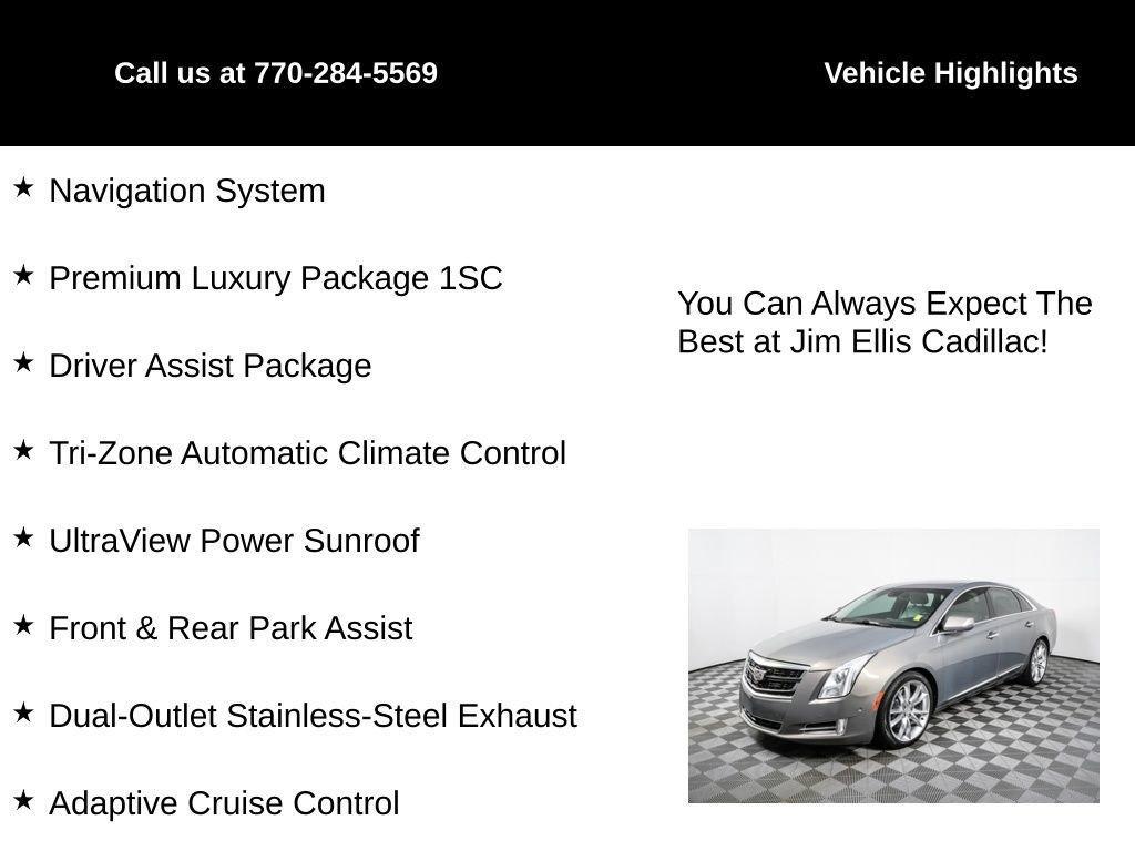 used 2017 Cadillac XTS car, priced at $19,000