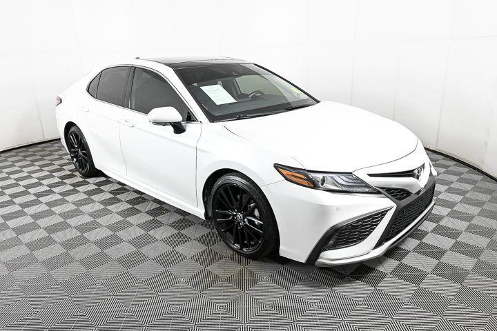 used 2021 Toyota Camry car, priced at $29,488