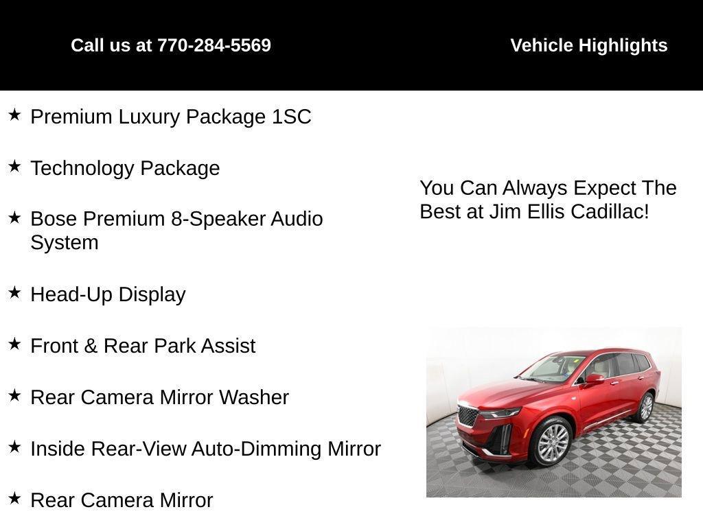used 2022 Cadillac XT6 car, priced at $33,250