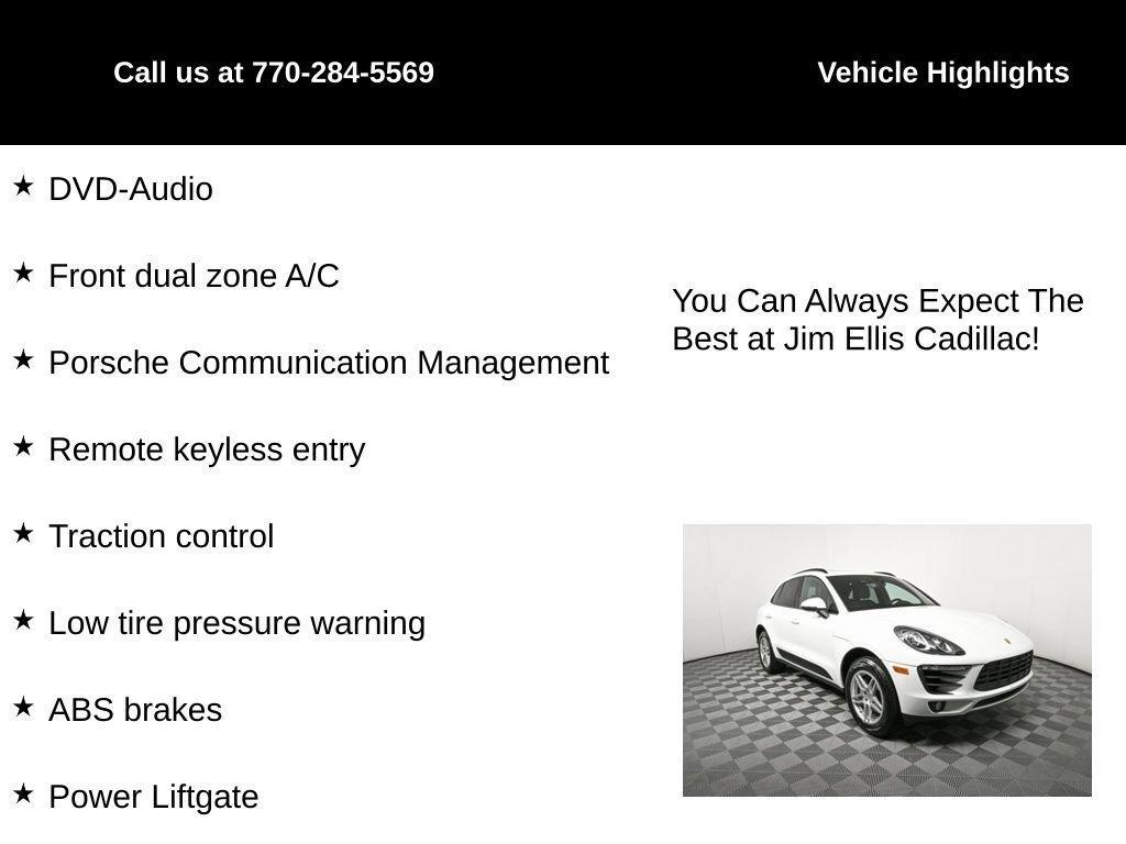 used 2018 Porsche Macan car, priced at $28,000