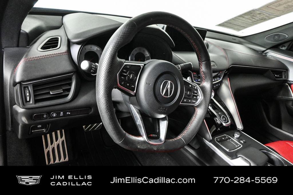 used 2023 Acura TLX car, priced at $37,500