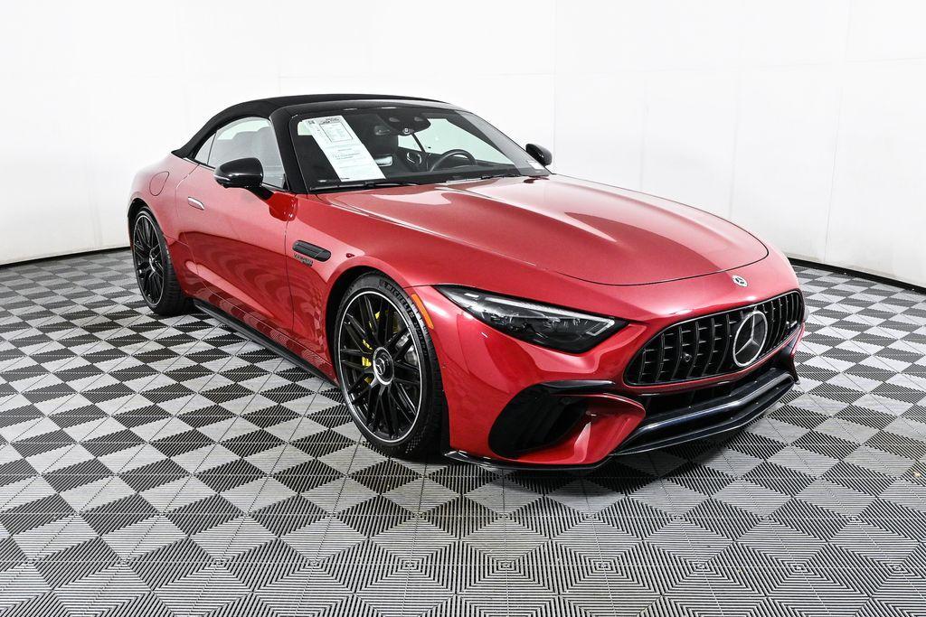 used 2022 Mercedes-Benz AMG SL 63 car, priced at $111,950