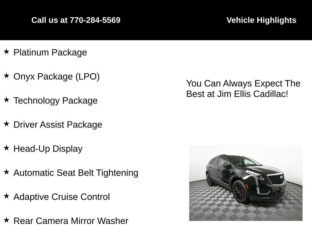 used 2022 Cadillac XT5 car, priced at $38,900