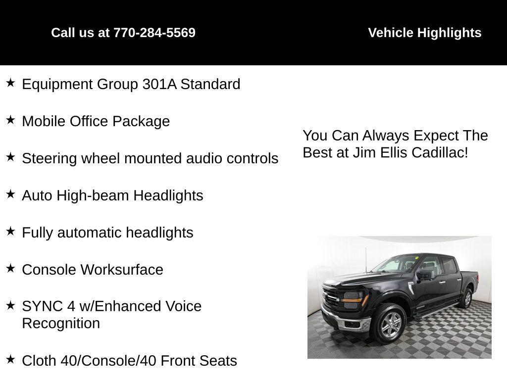 used 2024 Ford F-150 car, priced at $37,950